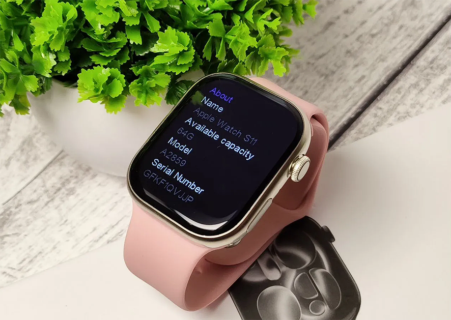 Apple Watch 11 Rose Gold + Ремешок